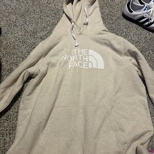 The North Face Men's Beige Hoodie